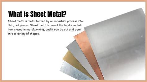 sheet metal meaning|characteristics of sheet metal.